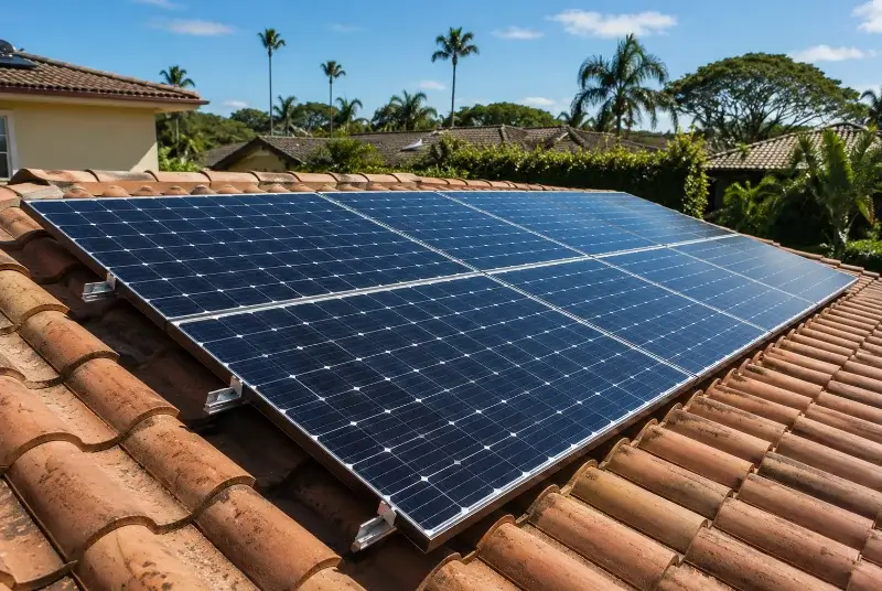 Installation de panneaux solaires à Portets